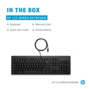 Picture of HP 125 Wired Keyboard