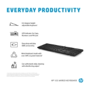 Picture of HP 125 Wired Keyboard