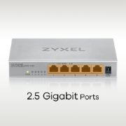 Picture of Zyxel MG-105 Unmanaged 2.5G Ethernet (100/1000/2500) Steel