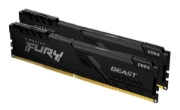 Picture of Kingston Technology FURY Beast 32GB 3200MT/s DDR4 CL16 DIMM (Kit of 2) 1Gx8 Black
