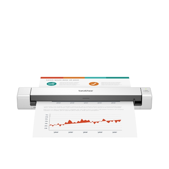 Picture of Brother DS-640 scanner Handheld scanner 1200 x 1200 DPI A4 Black, White