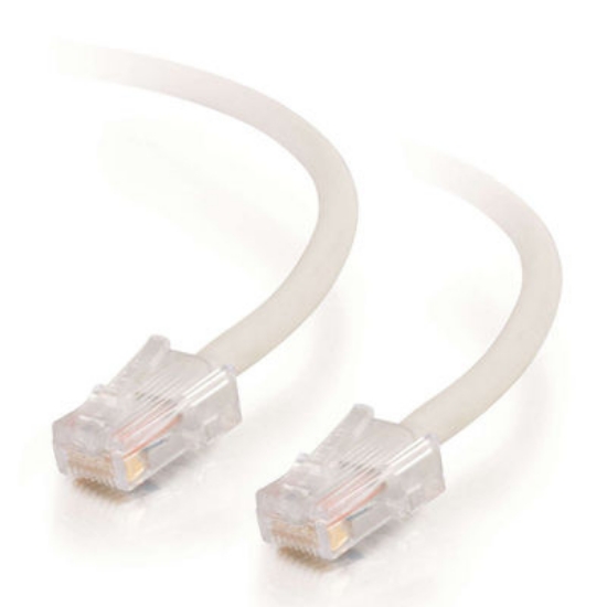 Picture of C2G Cat5E Assembled UTP Patch Cable White 3m networking cable 118.1" (3 m)