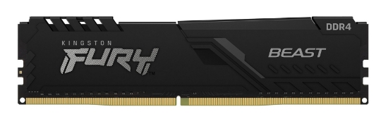 Picture of Kingston Technology FURY Beast 16GB 3200MT/s DDR4 CL16 DIMM 1Gx8 Black