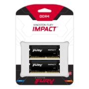 Picture of Kingston Technology FURY 64GB 3200MT/s DDR4 CL20 SODIMM (Kit of 2) Impact