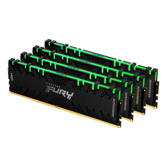 Picture of Kingston Technology FURY Renegade RGB memory module 32 GB 4 x 8 GB DDR4 3200 MHz