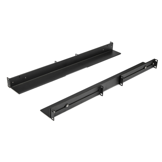 Picture of StarTech.com 1U 19 inch Server Rack Rails - 24-36 inch Adjustable Depth - Universal 4 Post Rack Mount Rails - Network Equipment/Server/UPS Mounting Rail Kit HPE ProLiant Dell PowerEdge