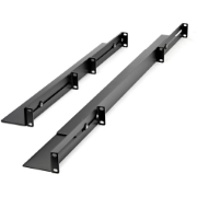 Picture of StarTech.com 1U 19 inch Server Rack Rails - 24-36 inch Adjustable Depth - Universal 4 Post Rack Mount Rails - Network Equipment/Server/UPS Mounting Rail Kit HPE ProLiant Dell PowerEdge