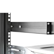 Picture of StarTech.com 1U 19 inch Server Rack Rails - 24-36 inch Adjustable Depth - Universal 4 Post Rack Mount Rails - Network Equipment/Server/UPS Mounting Rail Kit HPE ProLiant Dell PowerEdge