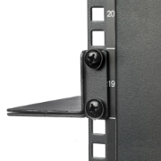 Picture of StarTech.com 1U 19 inch Server Rack Rails - 24-36 inch Adjustable Depth - Universal 4 Post Rack Mount Rails - Network Equipment/Server/UPS Mounting Rail Kit HPE ProLiant Dell PowerEdge