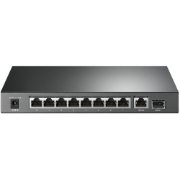 Picture of TP-Link TL-SG1210P network switch Unmanaged Gigabit Ethernet (10/100/1000) Power over Ethernet (PoE) Grey