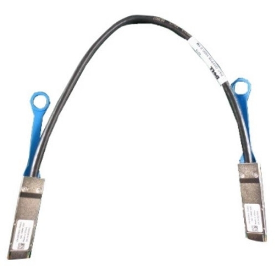 Picture of DELL Y97VT InfiniBand/fibre optic cable 0.5 m QSFP28 Black