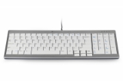 Picture of BakkerElkhuizen UltraBoard 960 keyboard Office USB AZERTY Belgian Light grey, White