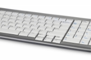 Picture of BakkerElkhuizen UltraBoard 960 keyboard Office USB AZERTY Belgian Light grey, White