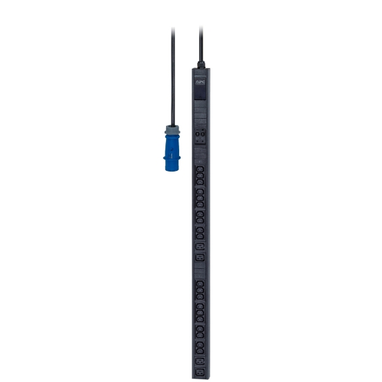 Picture of APC Easy Rack PDU, Basic, 0U, 1 Phase, 7.4kW, 230V, 32A, 20 x C13 and 4 x C19 outlets, IEC60309 2P+E inlet