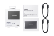Picture of Samsung Portable SSD T7 2 TB USB Type-C 3.2 Gen 2 (3.1 Gen 2) Grey