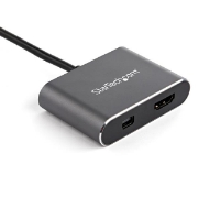Afbeeldingen van StarTech.com USB-C multiport video adapter HDMI of mini DisplayPort 4K 60Hz