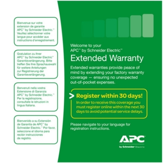 Picture of APC Renewal exteded waranty, Easy UPS SRV SRVS, level 03, 1 year
