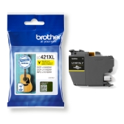 Picture of Brother LC421XLY ink cartridge 1 pc(s) Original Yellow