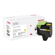 Picture of Everyday ™ Yellow Toner by Xerox compatible with Lexmark 80C2HY0/80C2HYE/80C0H40, High capacity