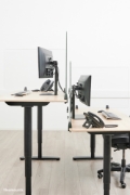 Picture of Neomounts NS-GLSPROTECT160 Safety screen with tempered glass - w 158 cm