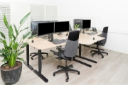 Picture of Neomounts NS-GLSPROTECT160 Safety screen with tempered glass - w 158 cm