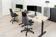 Picture of Neomounts NS-GLSPROTECT160 Safety screen with tempered glass - w 158 cm