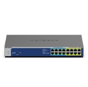 Picture of NETGEAR GS516UP Unmanaged Gigabit Ethernet (10/100/1000) Power over Ethernet (PoE) Grey