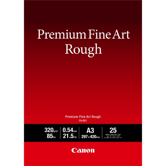 Picture of Canon FA-RG1 Premium Fine Art Rough Paper, A3, 25 sheets