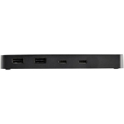 Picture of StarTech.com 2 Port USB C KVM Switch - 4K 60Hz HDMI - Compact Dual Port UHD USB Type C Desktop Mini KVM Switch with USB C Cables - Bus Powered - MacBook iPad Pro ThinkPad IdeaPad EliteBook