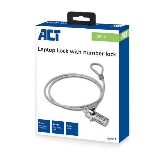 Picture of ACT Laptop Lock with number combination