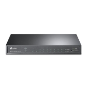 Picture of TP-Link JetStream 8-Port Gigabit Smart PoE+ Switch with 2 SFP Slots