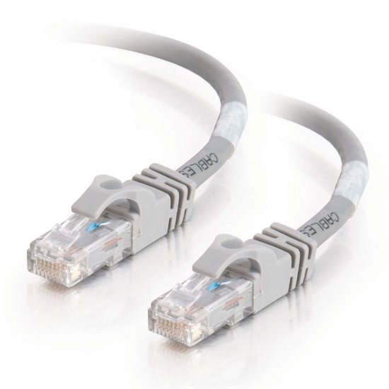 Picture of C2G Cat6 550MHz Snagless Patch Cable Grey 7m networking cable U/UTP (UTP)