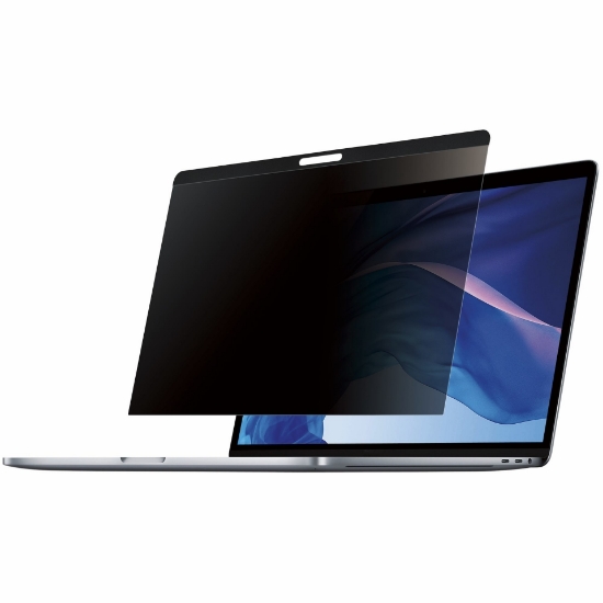 Picture of StarTech.com Laptop Privacy Screen for 13 inch MacBook Pro & MacBook Air - Magnetic Removable Security Filter - Blue Light Reducing Screen Protector 16:10 - Matte/Glossy - +/-30 Degree