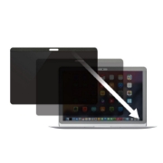 Picture of StarTech.com Laptop Privacy Screen for 13 inch MacBook Pro & MacBook Air - Magnetic Removable Security Filter - Blue Light Reducing Screen Protector 16:10 - Matte/Glossy - +/-30 Degree