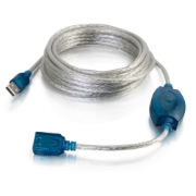 Picture of C2G 81665 USB cable USB 2.0 5 m USB A Beige