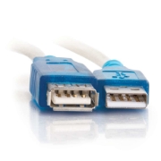Picture of C2G 81665 USB cable USB 2.0 5 m USB A Beige