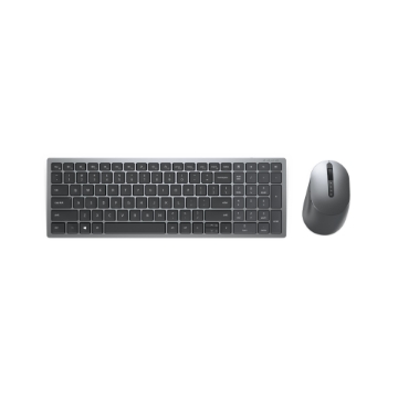 Show details for DELL KM7120W keyboard Mouse included Office RF Wireless + Bluetooth AZERTY Belgian Grey, Titanium Picture of DELL KM7120W keyboard Mouse included Office RF Wireless + Bluetooth AZERTY Belgian Grey, Titanium