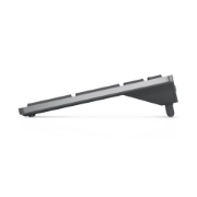 Picture of DELL KM7120W keyboard Mouse included Office RF Wireless + Bluetooth AZERTY Belgian Grey, Titanium