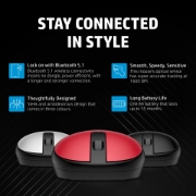 Picture of HP 240 Empire Red Bluetooth Mouse