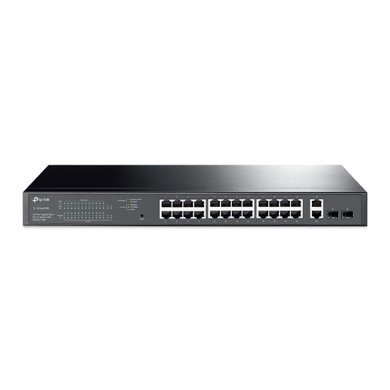 Picture of TP-Link 28-Port Gigabit Easy Smart Switch with 24-Port PoE+