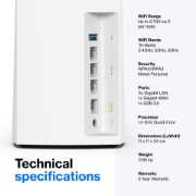Picture of Linksys Velop Whole Home Intelligent Mesh WiFi 6 (AX4200) System, Tri-Band, 2-pack