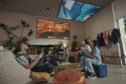 Picture of Epson EF-12 Standard throw projector 1000 ANSI lumens 3LCD 1080p (1920x1080) Black