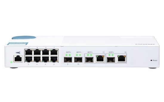 Picture of QNAP QSW-M408-2C network switch Managed L2 10G Ethernet (100/1000/10000) White