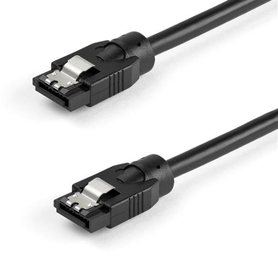 Picture of StarTech.com 0.3 m Round SATA Cable
