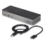 Afbeeldingen van StarTech.com USB-C & USB-A Dock - Hybride Universeel Triple Monitor Laptop Docking Station DisplayPort & HDMI 4K 60Hz - 85W Power Delivery, 6x USB Hub, GbE, Audio - USB 3.1 Gen 2 10Gbps
