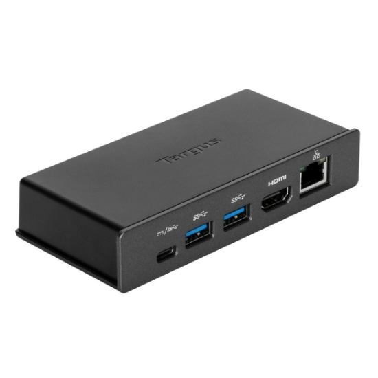 Picture of Targus DOCK421SGLZ mobile device dock station Black