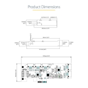 Picture of StarTech.com SATA PCIe Card - 10 Port PCIe SATA Expansion Card - 6Gbps - Low/Full Profile - Stacked SATA Connectors - ASM1062 Non-Raid - PCI Express to SATA Converter/Adapter