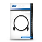 Picture of ACT 1.2 meters SPDIF TOSlink audio connection cable male - male
