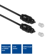 Picture of ACT 1.2 meters SPDIF TOSlink audio connection cable male - male