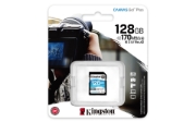 Picture of Kingston Technology Canvas Go! Plus 128GB SDXC Canvas Go Plus 170R C10 UHS-I U3 V30